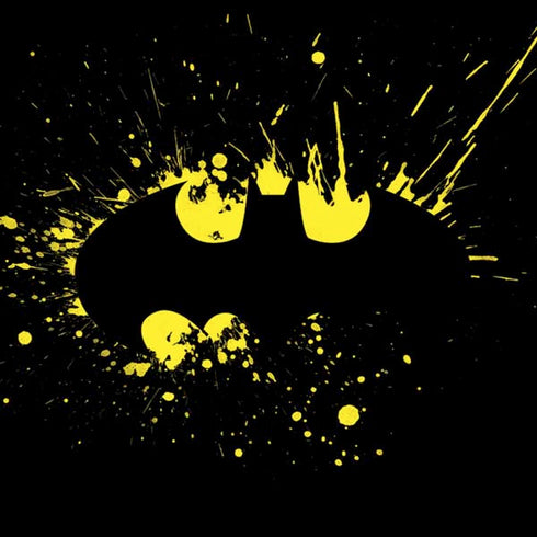 DC Comics Batman Logo Yellow Splash Moto E5 Play Skin